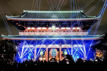 プロジェクションマッピングイベント「浅草カルチャー＆ライツ」